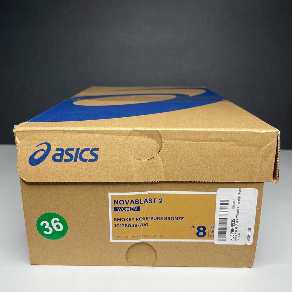 Asics Novablast 2 Smokey Rose/Pure Bronze Women’s size 8 - Picture 10 of 10